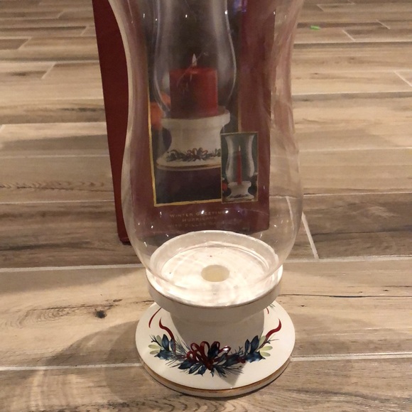 Lenox Holiday Tartan #N/A Hurricane W/Pillar - Picture 2 of 6